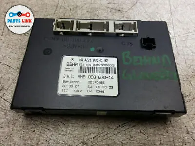 2008-2009 Mercedes Benz Cl63 Amg Cl W216 Climate Control Module R320 R350 Cl600 • $23.99