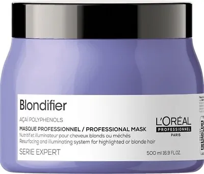 L'OREAL Professional Serie Expert Blondifier Mask 500ml Blonde Hair 48 Tracked • £24.99