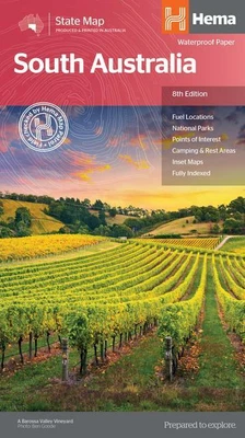 $14.95 • Buy HEMA South Australia State Map