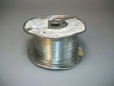 Silver Plated Copper Wire 26 AWG 0.4mm Magnet Wire 3000+ Feet 7505701-8 - NOS • $297.87