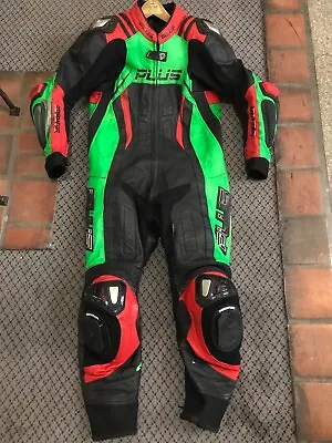 PLUS Leathers Of Hungary Men’s One Piece Motorcycle Road Racing Track Day Suit • $225