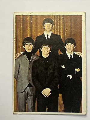 1964 Topps Beatles Color Card # 21 Set Break John Paul George Ringo *FSCardz* • $4.18