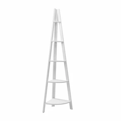 $68.89 • Buy Artiss 5 Tier Corner Ladder Display Shelf Home Storage Plant Stand Bookshelf