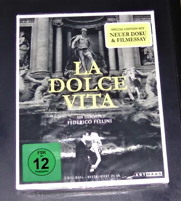 La Dolce Vita Special Edition IN Slipcase Double Blu Ray+Booklet Nip • $16.81