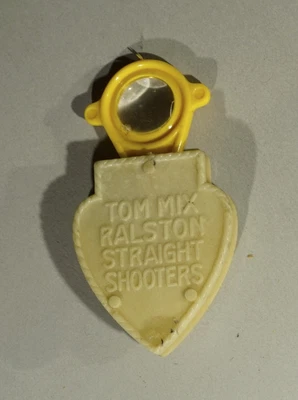 $1 • Buy Circa 1940s-1950s Tom Mix Ralston Straight Shooters Premium Compass & Magnifier