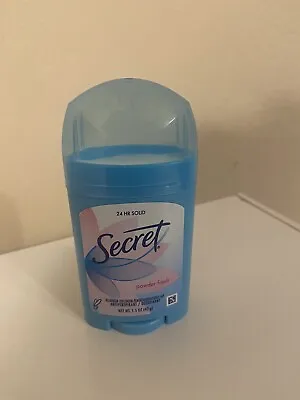 £4.99 • Buy Secret Antiperspirant Deodorant Solid 24Hr Protection Shower Powder Fresh 1.5 Oz