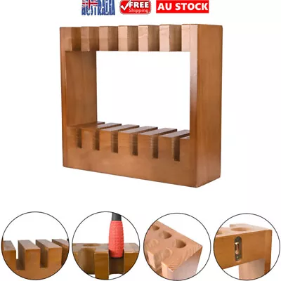 $20.95 • Buy Table Tennis Racket Display Wall Mounted Holder For 6 Paddles 6 Balls