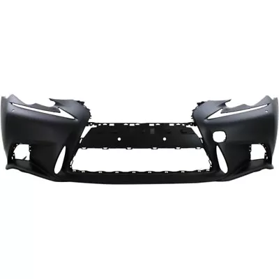 New Front Bumper Cover Primed Fits 2014-2016 Lexus IS350 Sedan 4-Door 521195E907 • $206.99