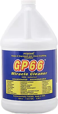 GP66 Green Miracle CleanerGallon Cleans Over 1000 Surface Types All-In-One Po- • $43.01