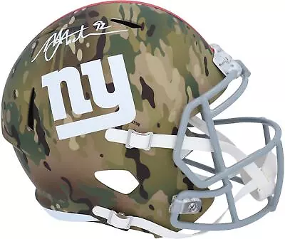 Michael Strahan New York Giants Signed Camo Alternate Speed Replica Helmet • $439.99