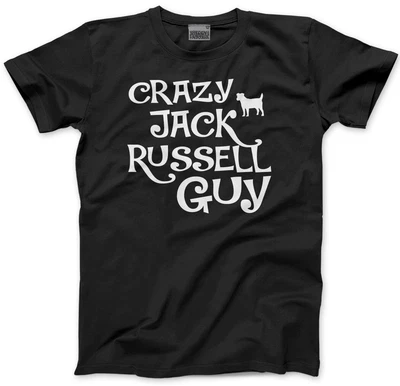 £13.99 • Buy Crazy Jack Russell Guy - Dog Puppy Pet Gift  Mens Unisex T-Shirt