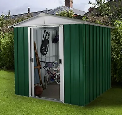 Yardmaster 66GEYZ Emerald Deluxe Metal Shed • £289.99