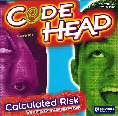 Code Head Calculated Risk - Test Your Knowledge Age 10+ PC Software Sealed New • $9.41