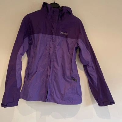 £36.74 • Buy Ladies Marmot Purple Classic Logo Lightweight Jacket UK Size XS Gore-tex