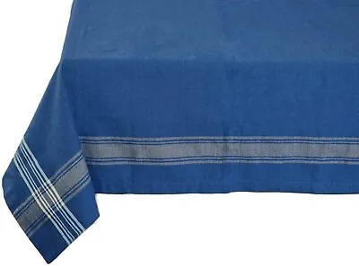 Yourtablecloth Striped Rectangle Or Square Tablecloth (Nautical Blue 60 X 84... • $35.99