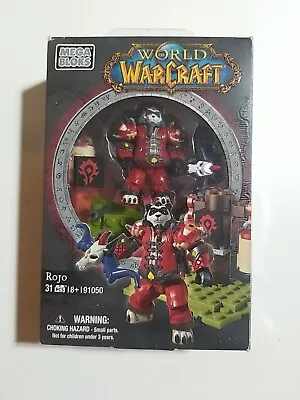 Mega Blocks World Of Warcraft Rojo Figure Set #91050 Worn Box • $9.99