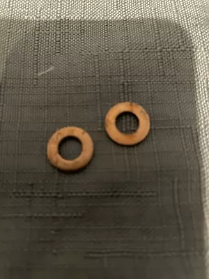 £4.79 • Buy Fits CAV Injector Pump Bleed Screw Copper Washer X2 Massey Ferguson Etc