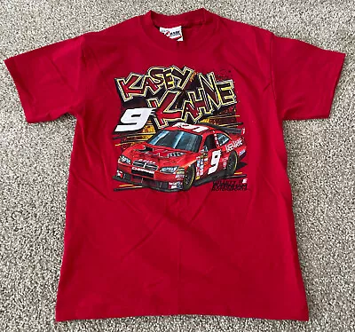 Kasey Kahne #9 NASCAR Chase Authentics 2008 Red T-Shirt Youth Large (14-16) • $20