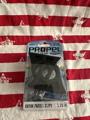 Shoreline Marine Propel Paddle Gear Kayak Rubber Paddle Clips W/Hardware • $6