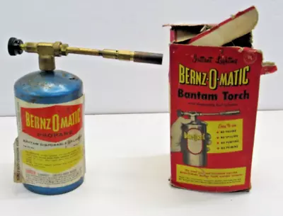 Vintage  Bernz-O-Matic  Propane Bantam Torch In Original Box  #RS • $45