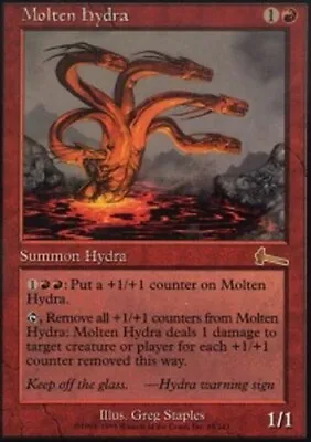 MTG - Molten Hydra - Urza's Legacy - LP English Magic FLAT RATE SHIP • $3.45