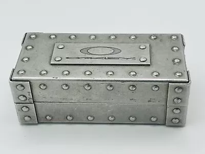 $116.99 • Buy Oakley Vintage X-metal Sunglasses Case 1995 Aluminum Vault Case Juliet Romeo