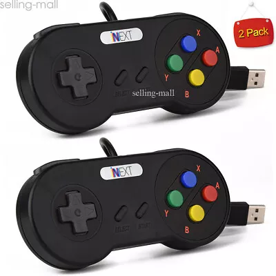 Super SNES USB Controllers Gamepad Joystick For Raspberry Pi 3/PC/MAC/ Windows • $8.18