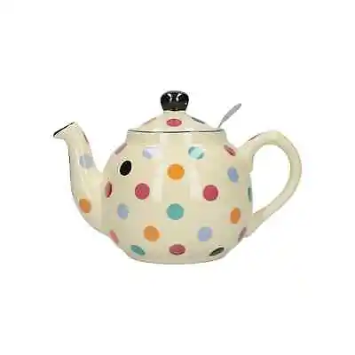 London Pottery Farmhouse 4 Cup Teapot Multi Spot • £42.99