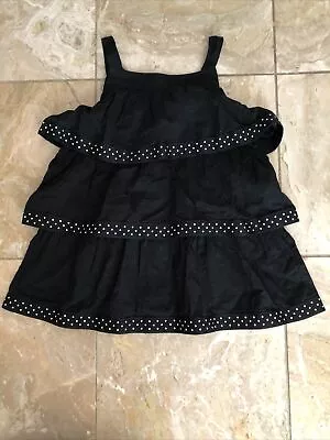 $15 • Buy Gymboree Bee Chic Polka Dot Ribbon Ruffle Tunic Tank Top 8