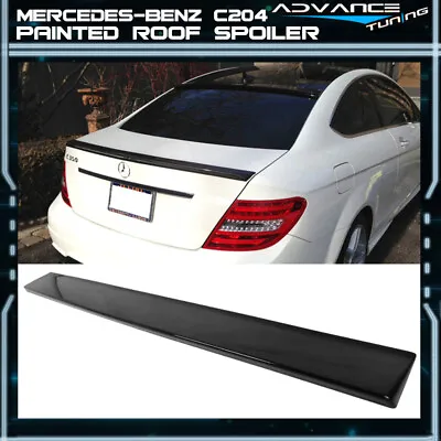 12-15 Benz W204 Coupe C204 OE Factory Roof Spoiler Painted Color #040 Black • $92.99
