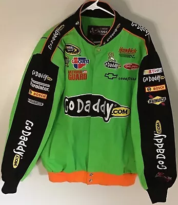 Vintage NASCAR Mark Martin GoDaddy Jacket Chase Authentics New No Tags Free Ship • $179.95