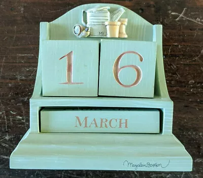 HALLMARK Perpetual Block Desk Calendar Designed By Marjolein Bastin Garden Theme • $12.99