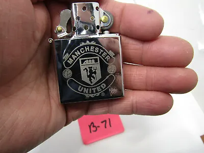 $79.99 • Buy B-71 Old Unstruck Old Zippo Lighter Budweiser Beer  Manchester United Collect
