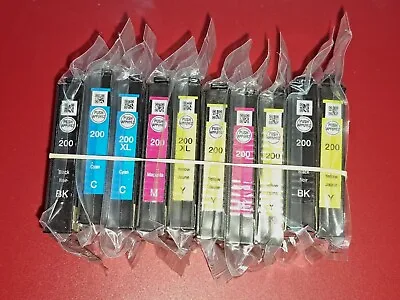 $14.95 • Buy Genuine Epson 200 200XL - Cyan, Magenta, Yellow, Black - Printer Ink Cartridges