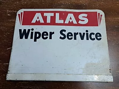 Vintage Metal Sign Atlas Wiper Service • $62.81