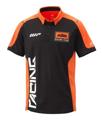 KTM Racing Team Polo Shirt Small Orange/Black • $52.99