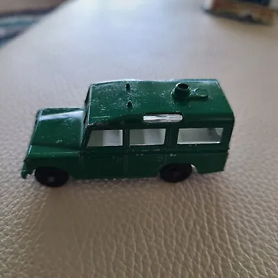 Matchbox #12 Land Rover Safari Dark Green • $5.99