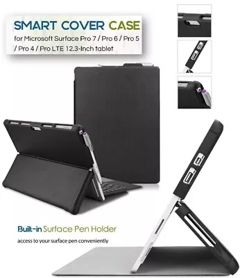 CASE For Microsoft Surface Pro 7/6/5/4/ Pro 2017 Compatible Type Cover Keyboard • $35.19