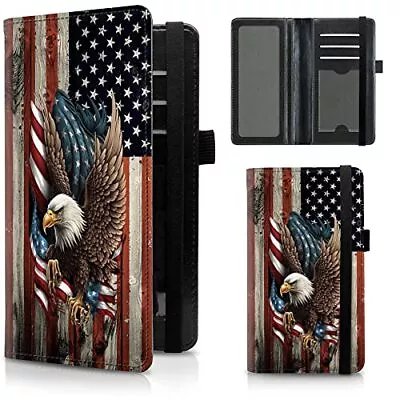 Leather Checkbook Covers For Men Women Check Book Holder Cover Wallets For Pe... • $29.70