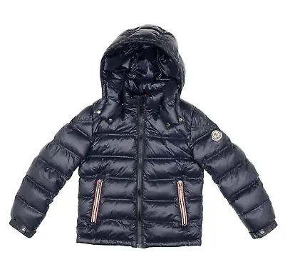 Moncler L136211 Boys Navy Gaston Down Puffer Jacket Coat Size 8Y • $517.50