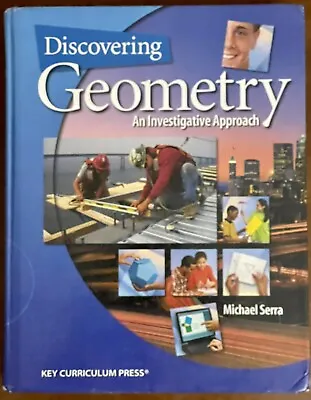 $19.95 • Buy Discovering Geometry An Investigative Approach Hardback Book-Key Curriculum Pres