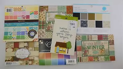 The Paper Studio & Martha Stewart Paper Pads - Lot Of 7 Assorted Cardstock Pads • $13.50