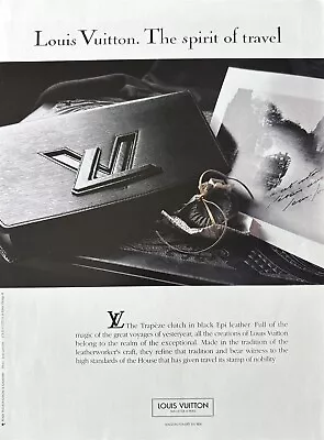 1991 LOUIS VUITTON Trapeze Clutch Jean Lariviere Photo PRINT AD • $10.50