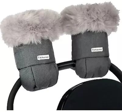 7AM Enfant Warmmuffs Stroller Gloves - Heather Gray Dark • $29.99