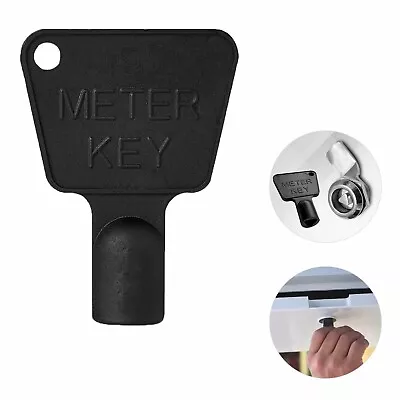 Service Utility Meter Key Gas Electric Box Cupboard Cabinet Triangle Reading DIY • £2.49