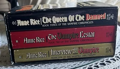 Anne Rice The Vampire Chronicles Box Set Vintage Horror Paperbacks Lestat • $15.50