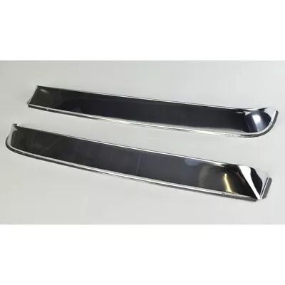 EMPI Window Vent Shades Stainless For Type 3 66-74 Pair Dunebuggy & VW • $99.99