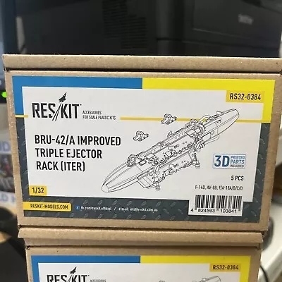 1/32 ResKit #320384 BRU-42/A Improved Triple Ejector Rack (ITER) Qty.5 • $16.99