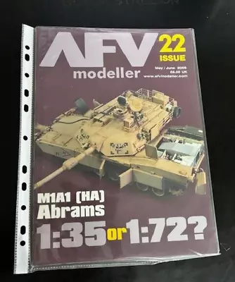 Magazine  AFV Modeller  - 'M1A1 Abrams' - #22 2005. • $16.09