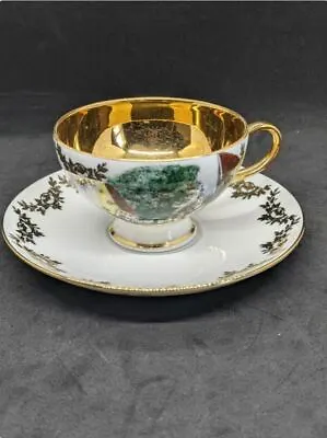 $12.63 • Buy Tea Cup & Saucer Set Hutschenreuther Porzellan Fischer Selb Bavaria China 